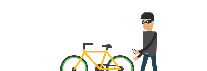 Dieb versucht Fahrrad zu klauen